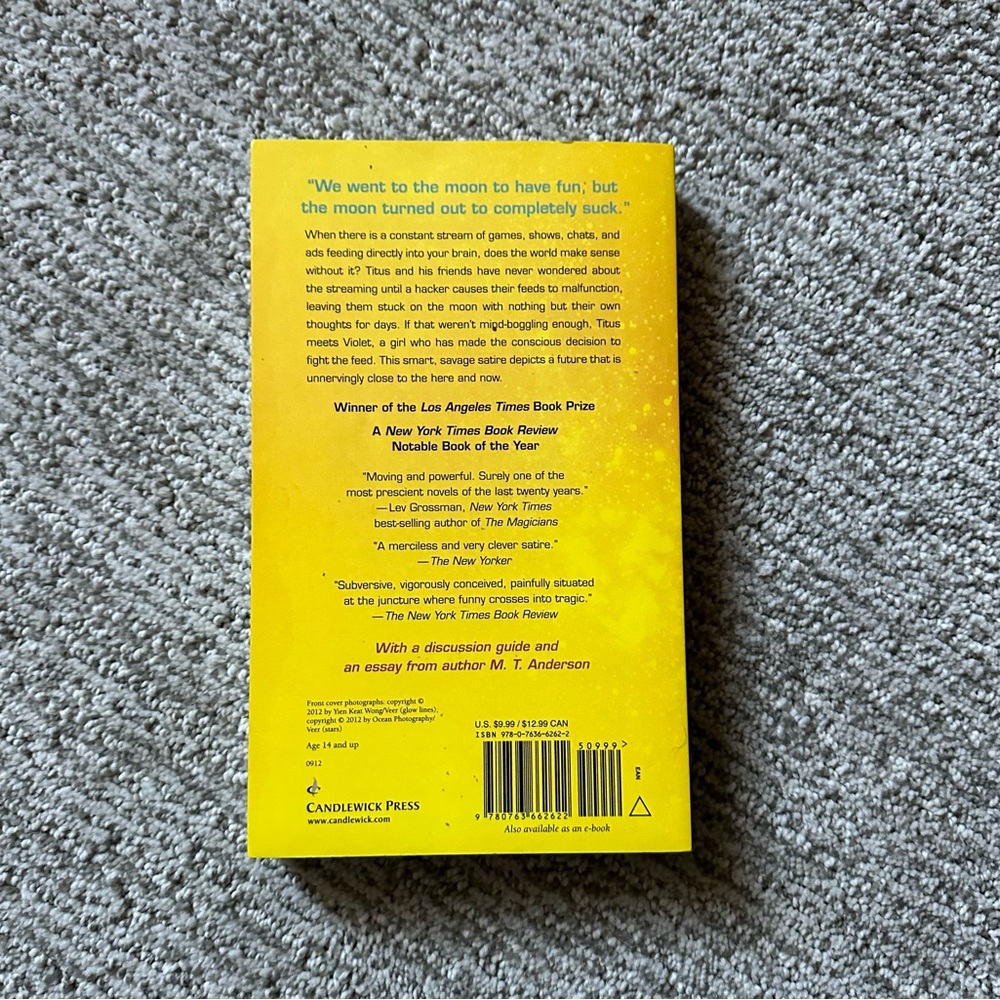 Chapter Book: Feed - Picture 2 of 5